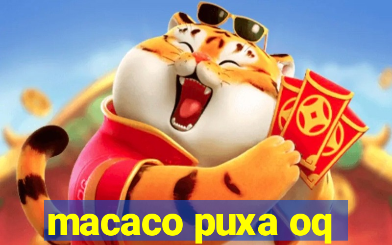 macaco puxa oq